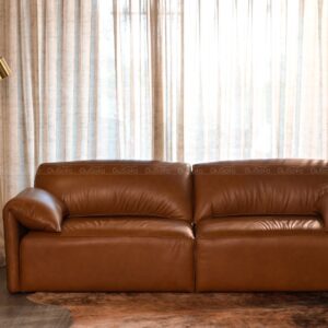 Sofa Băng Gurelax 4 Chỗ 2,5m Da Bò Brazil 80%