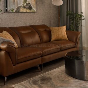 Sofa Băng 4 Chỗ Keva 2,5m Da Bò Brazil 80%