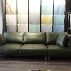 Sofa Băng Jena Size Lớn 2,8m Da Bò Brazil 80%